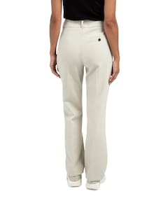 With chic waistband broek grijs