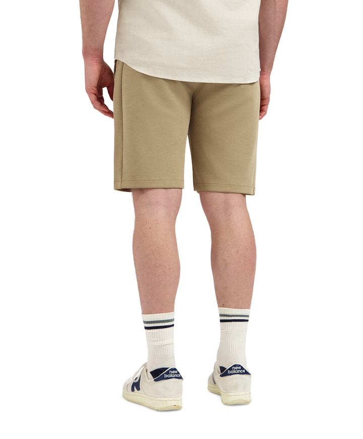 Short Jersey heren korte broek beige