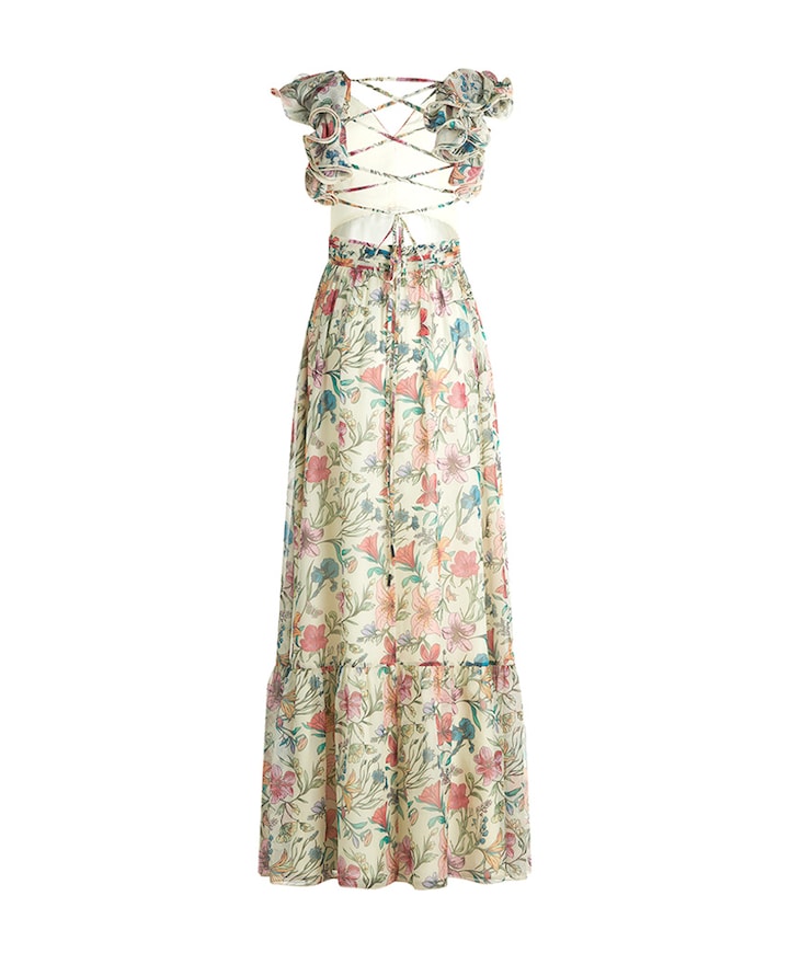 Dames jurk multicolor