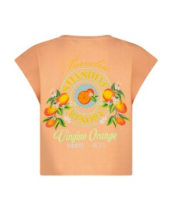 Meisjes top oranje