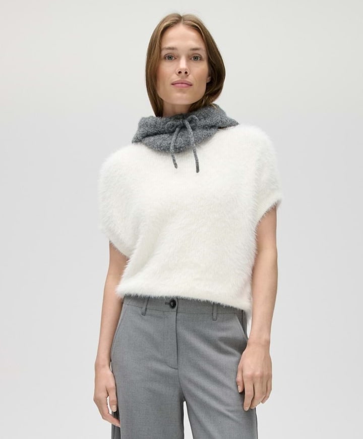 Dames balaclava grijs