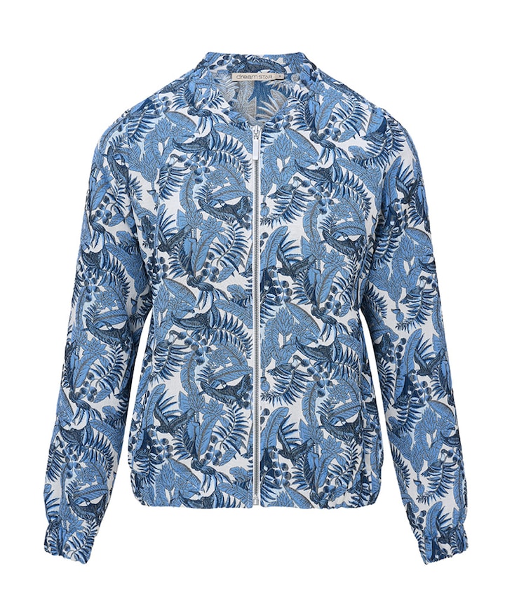Dames jas blauw