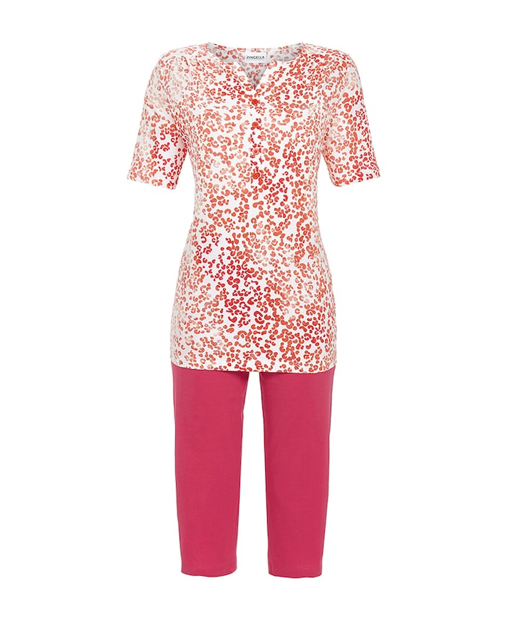 Dames pyjamaset roze