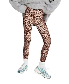 LEOPARD dames broek beige