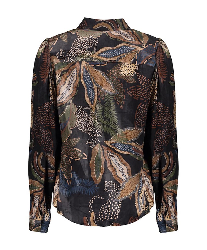 Dames blouse zwart