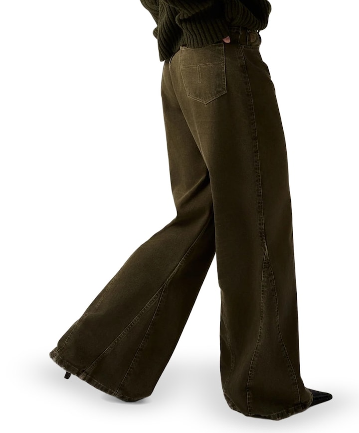 Skater Flare 8099 Otto Scrap dames jeans groen