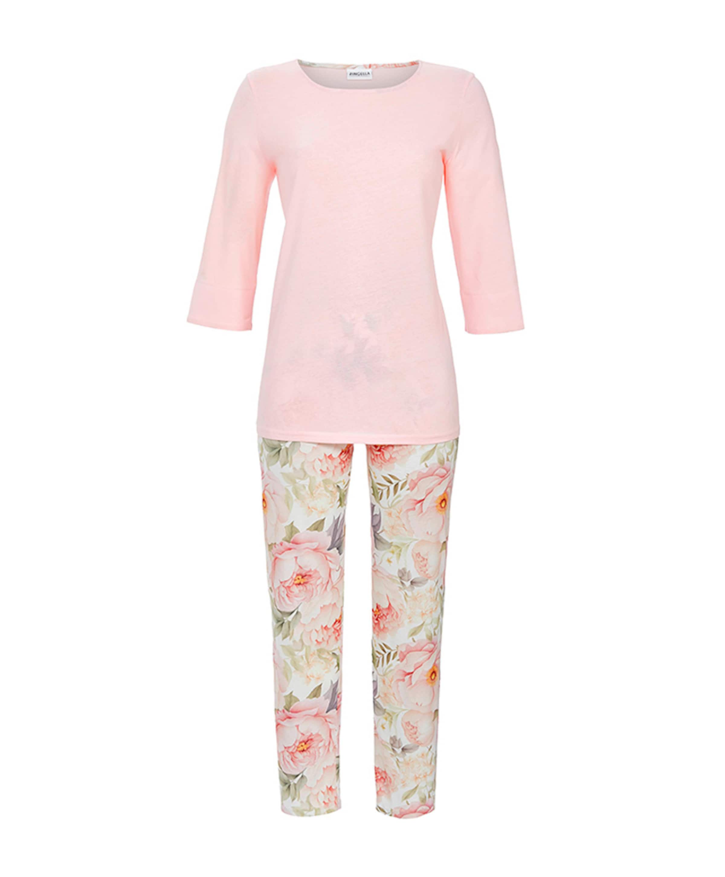 Dames pyjamaset roze
