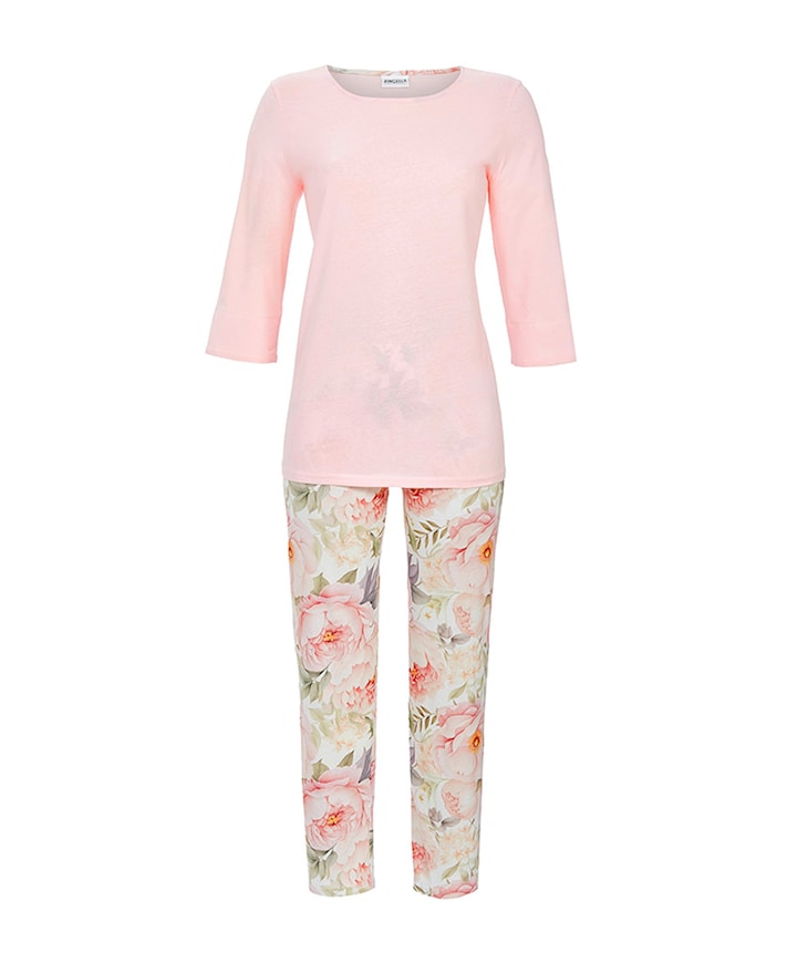 Dames pyjamaset roze