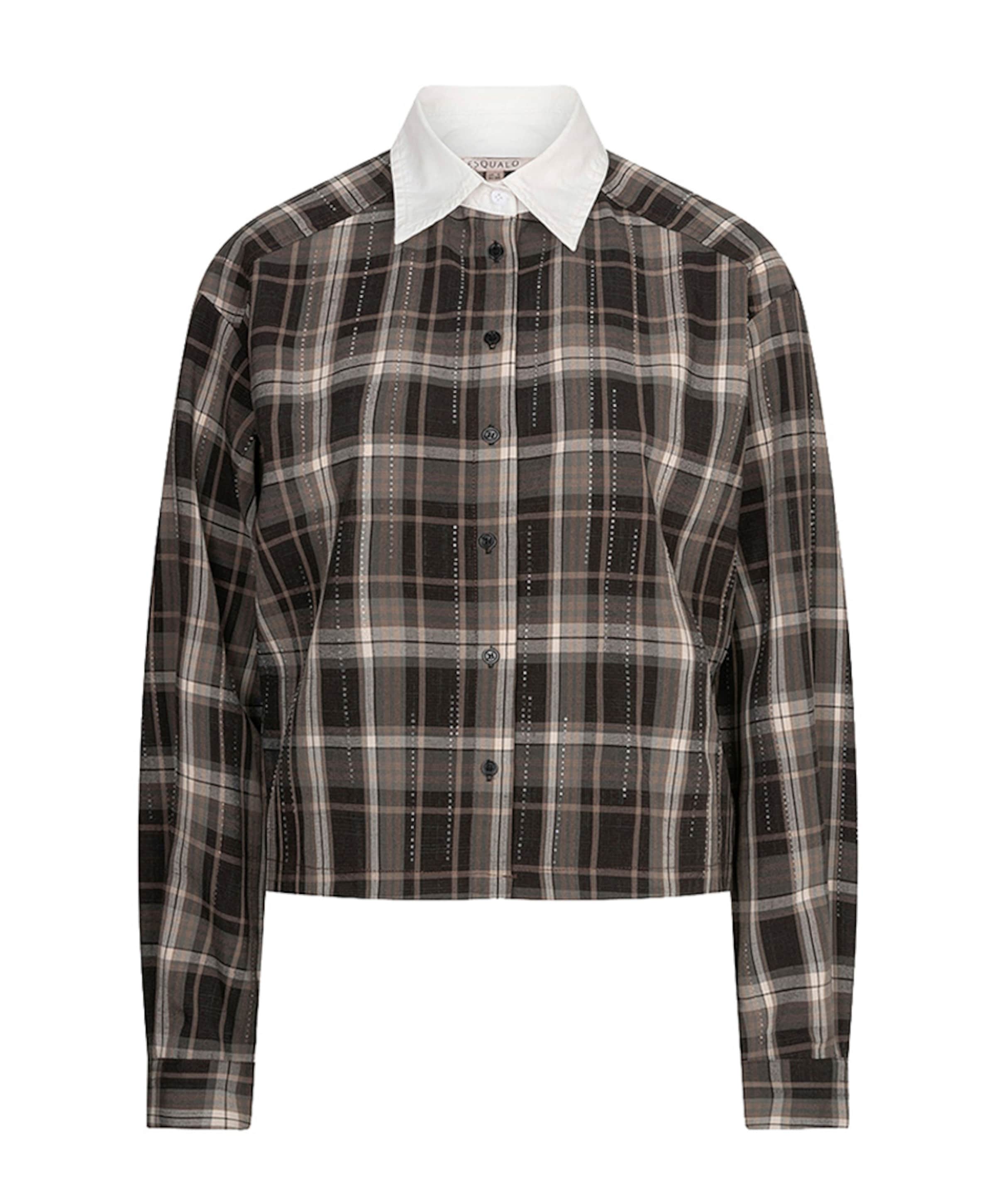 Dames blouse bruin