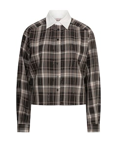 Dames blouse bruin