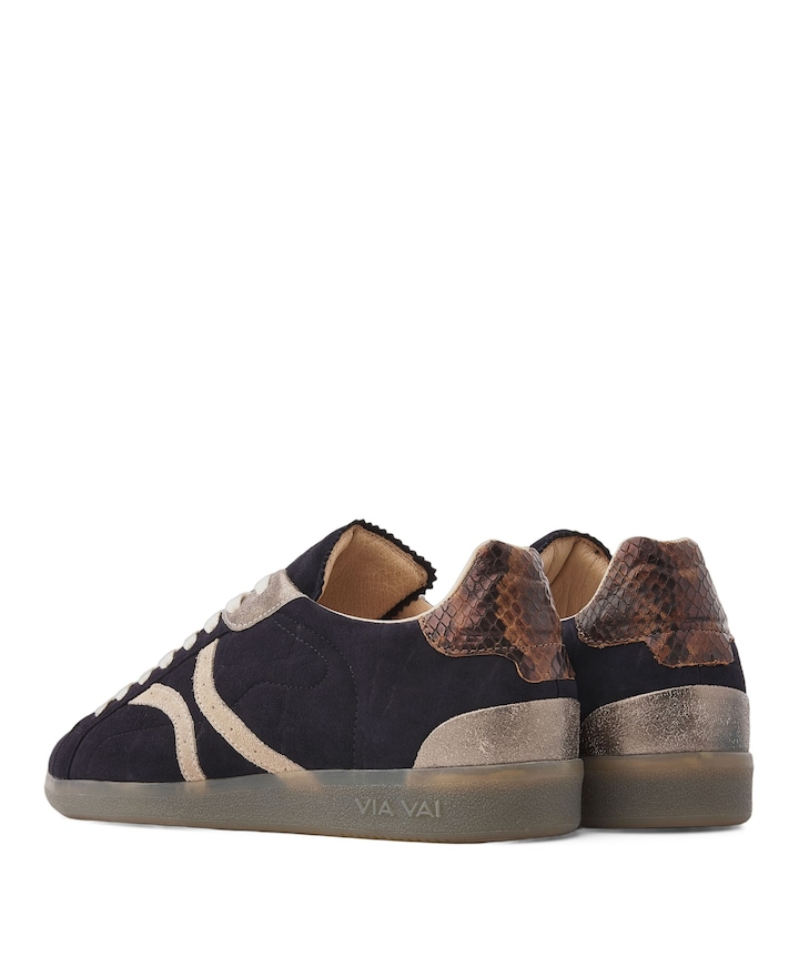 Nilla Khloe dames sneakers zwart