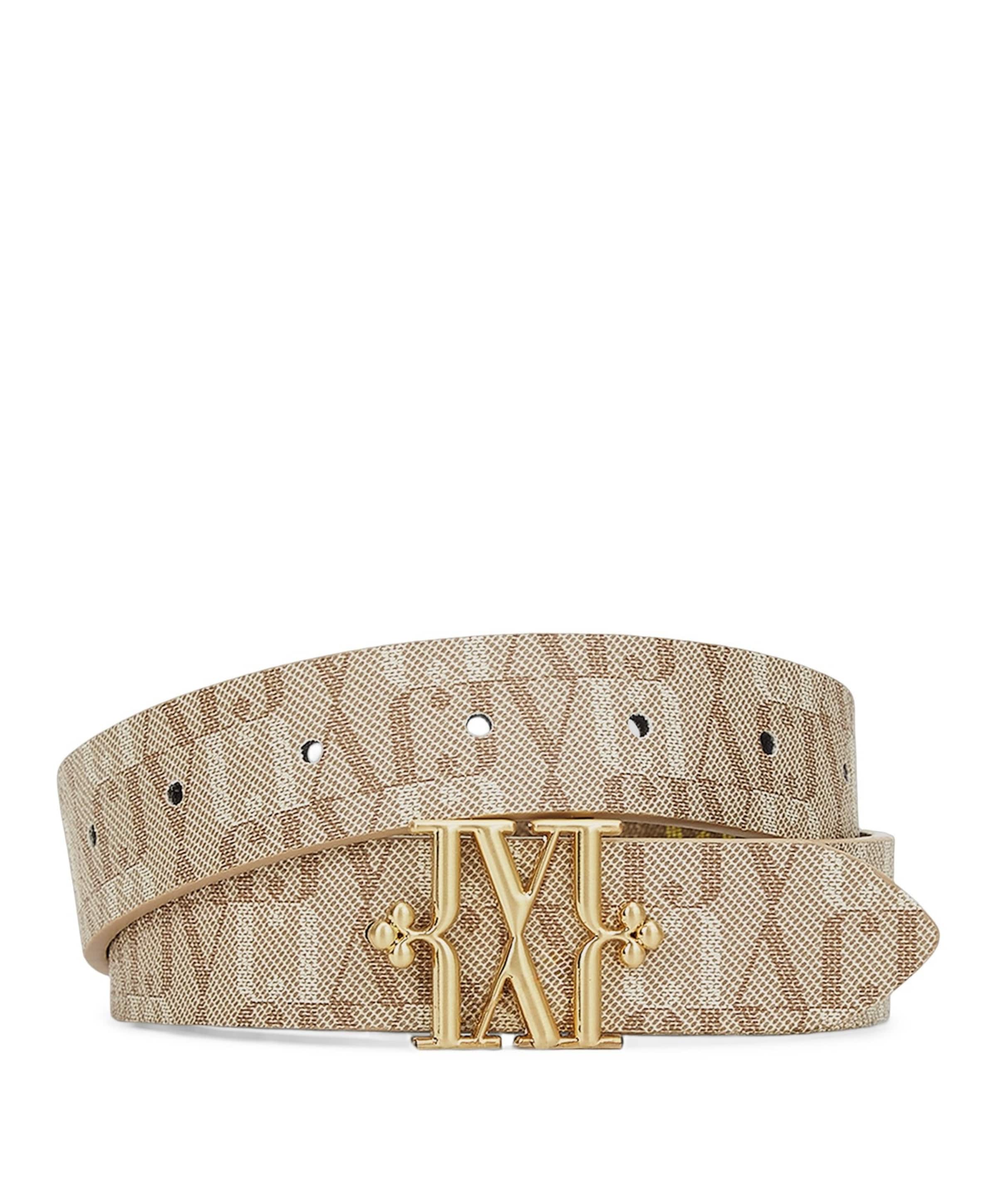 Dames riem beige