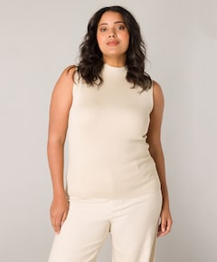 Dames top beige
