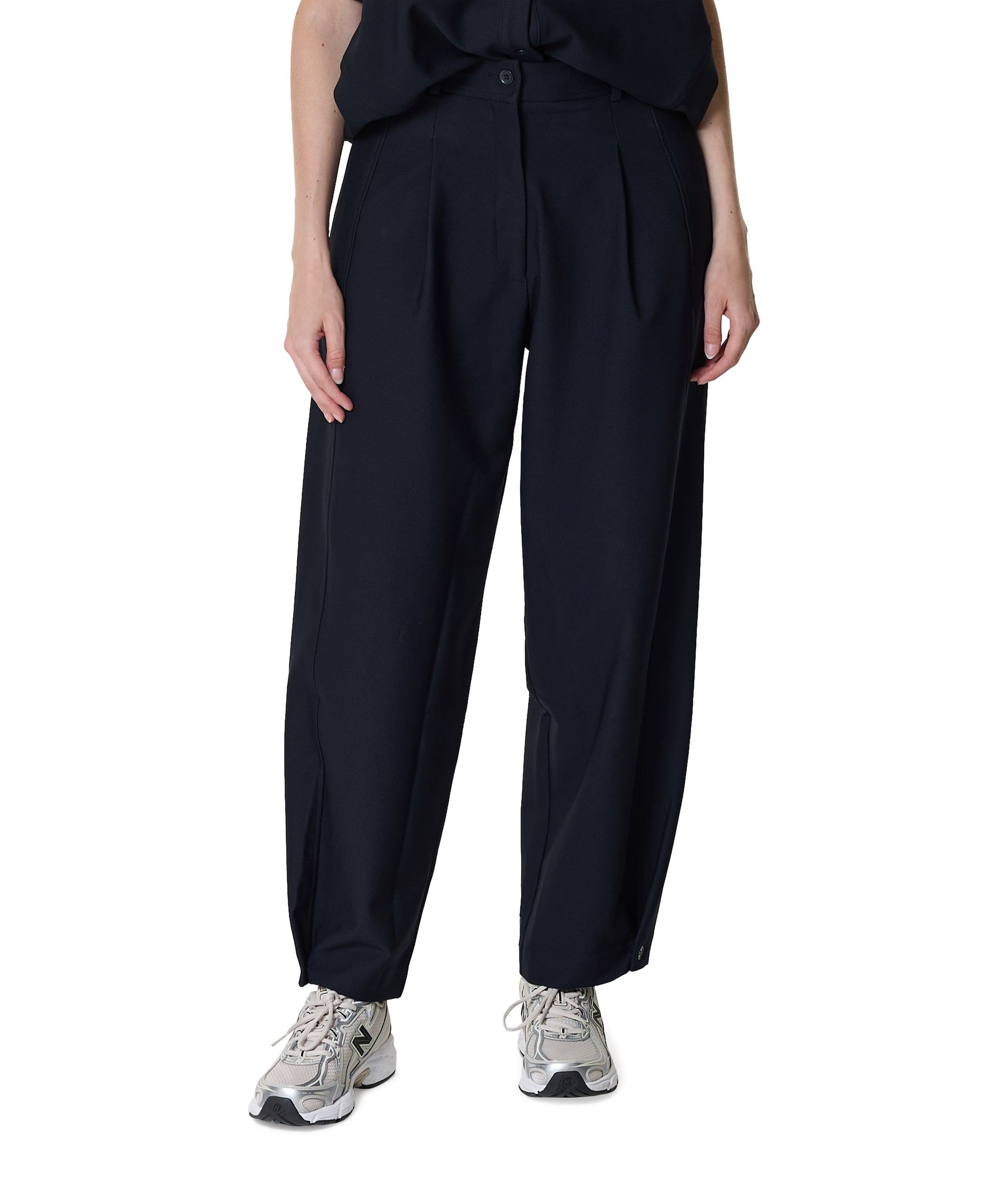 dames broek blauw