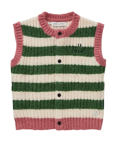 Meisjes gilet multicolor