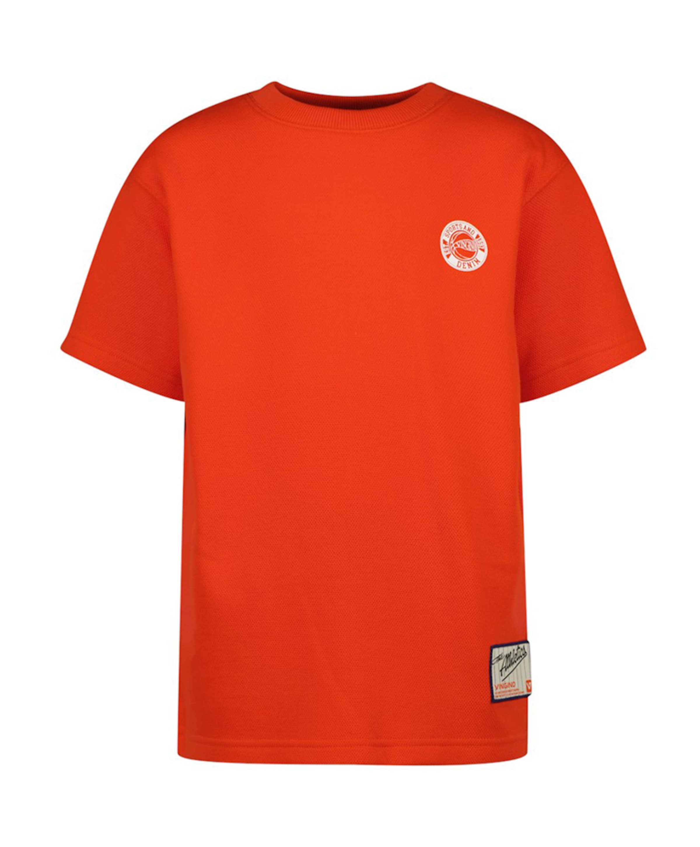 Jongens t-shirt rood