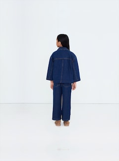 Denin uniseks jeans  blauw