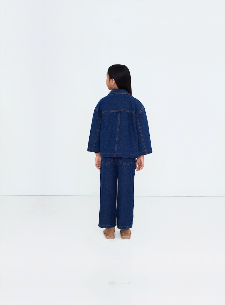 Denin uniseks jeans  blauw