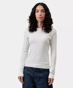 Dames longsleeve grijs