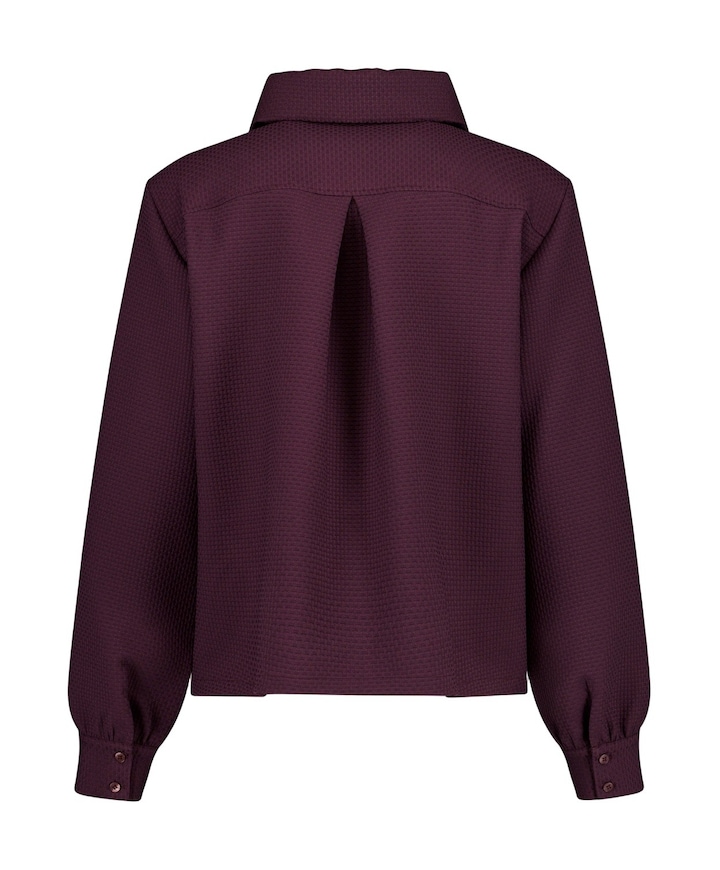 Dames blouse bordeaux