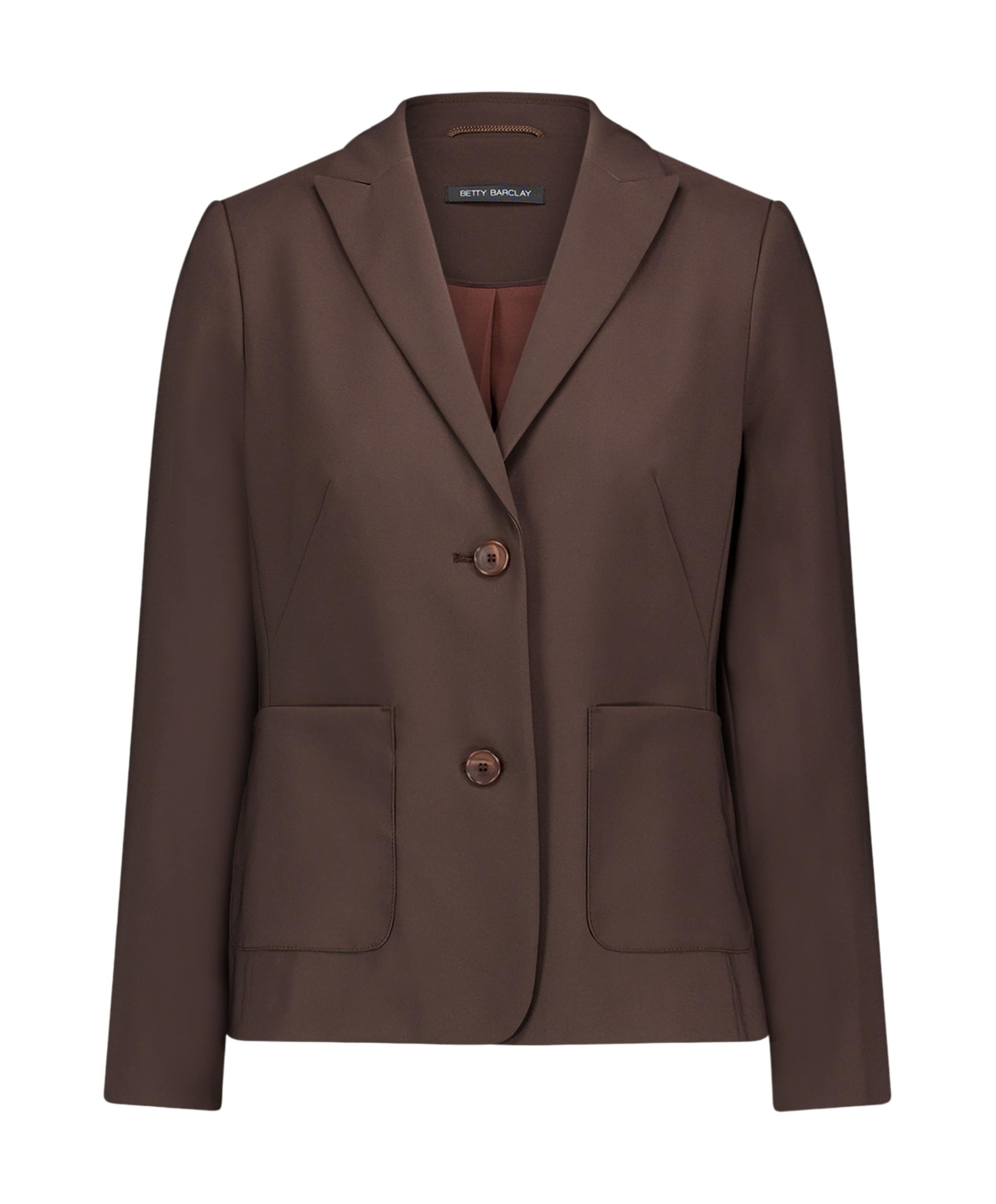 Dames blazer bruin