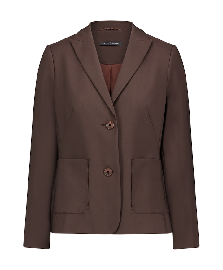 Dames blazer bruin