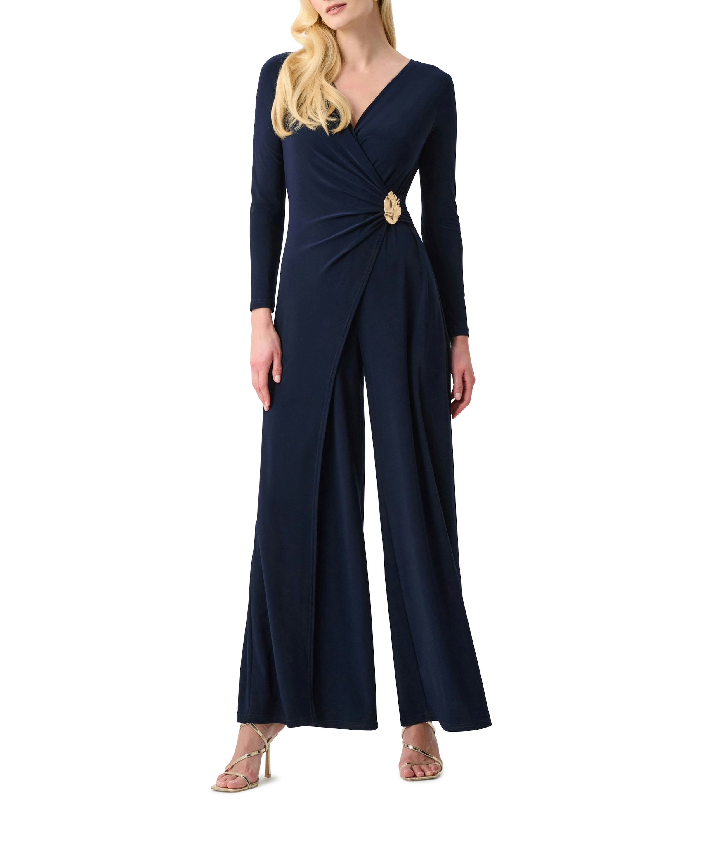 dames jumpsuit blauw