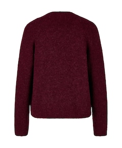Dames vest bordeaux