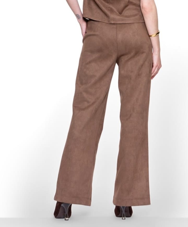 pants dames broek bruin