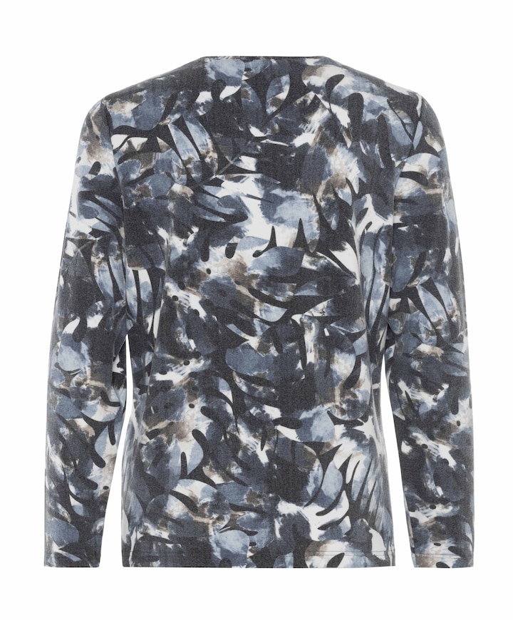 Dames longsleeve blauw