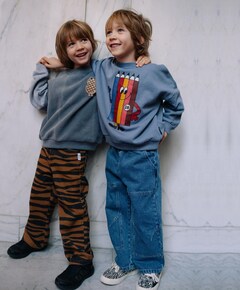Swaggy samu uniseks jeans blauw
