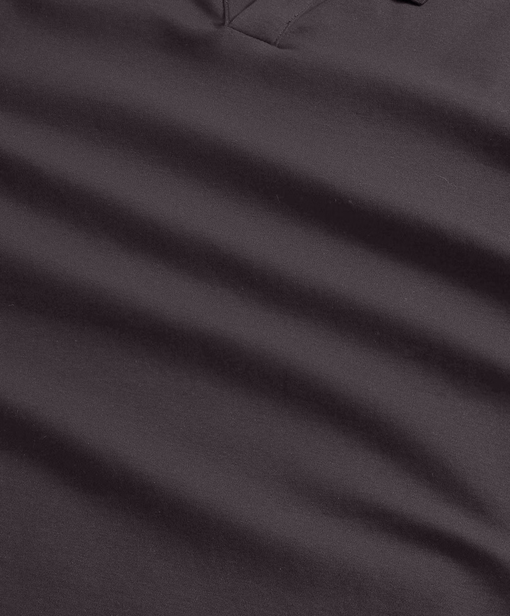 Heren polo bruin