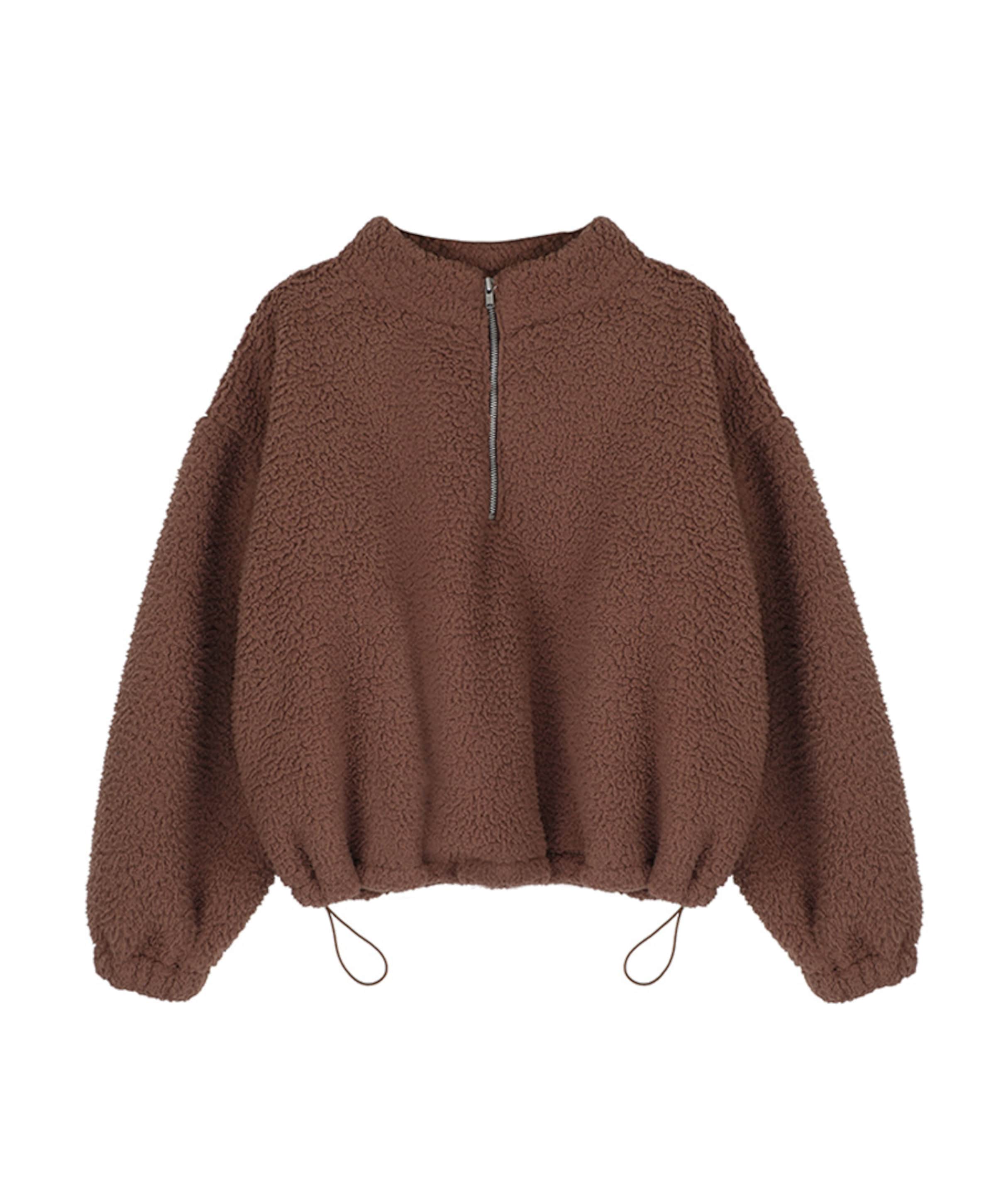 Meisjes sweater bruin