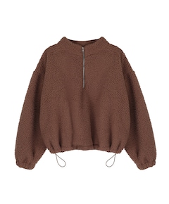 Meisjes sweater bruin