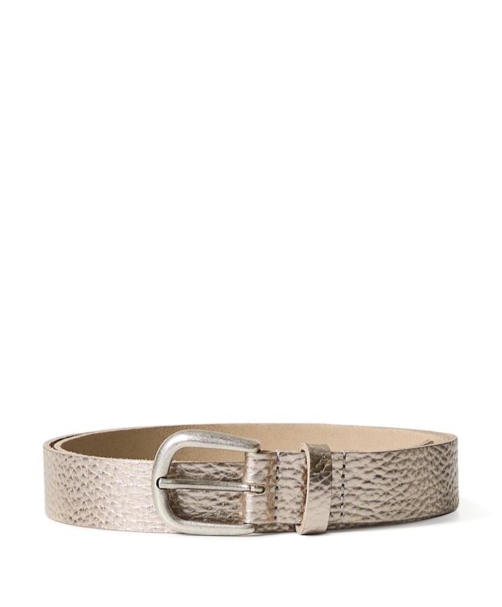 Dames riem beige
