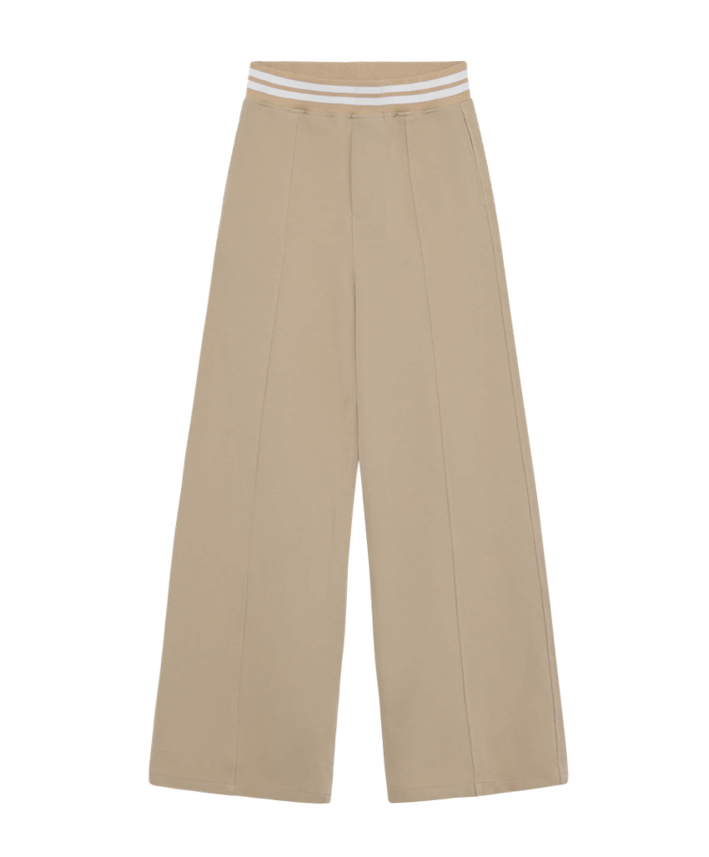 Wide Fancy meisjes broek bruin