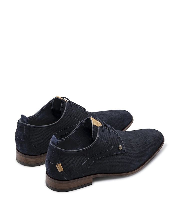 GREG WALL SUE heren veterschoenen blauw