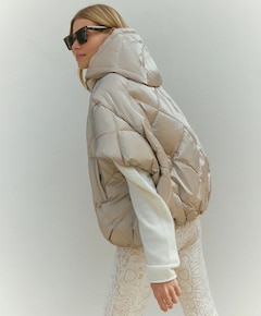 Dames bodywarmer beige