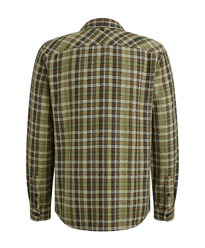 Overshirt lange mouw groen