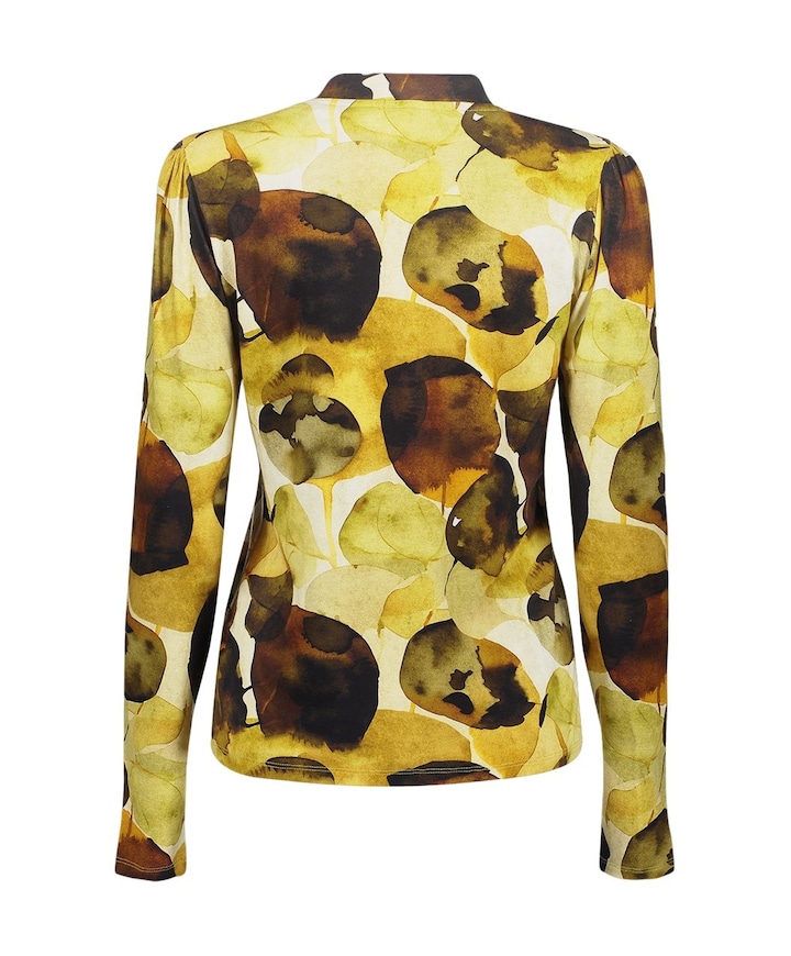 Dames blouse geel