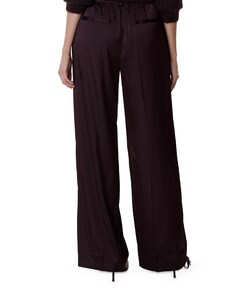 Jules bold satin smart  dames broek paars