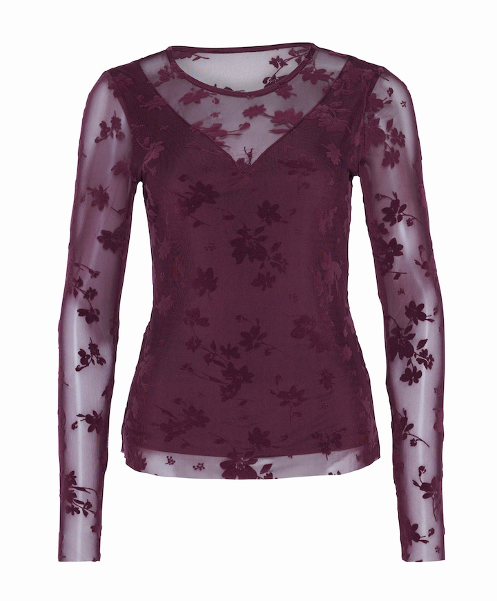 Blouse bordeaux