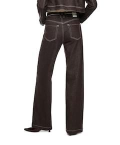 WARRI dames jeans bruin