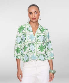 Dames blouse groen