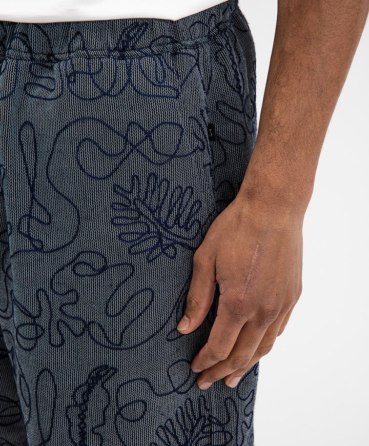 Alex Embro Shorts heren korte broek blauw