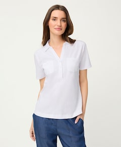 Dames polo wit