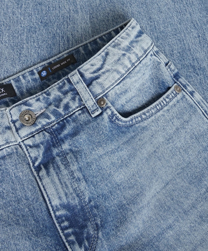 Loose Fit jeans jongens jeans blauw