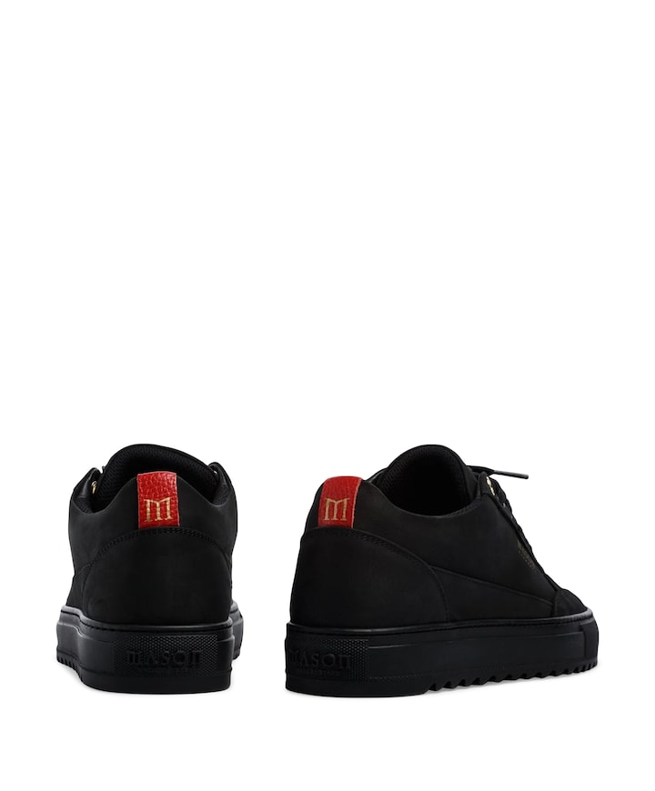 Tia Nabuk ESS heren sneakers zwart