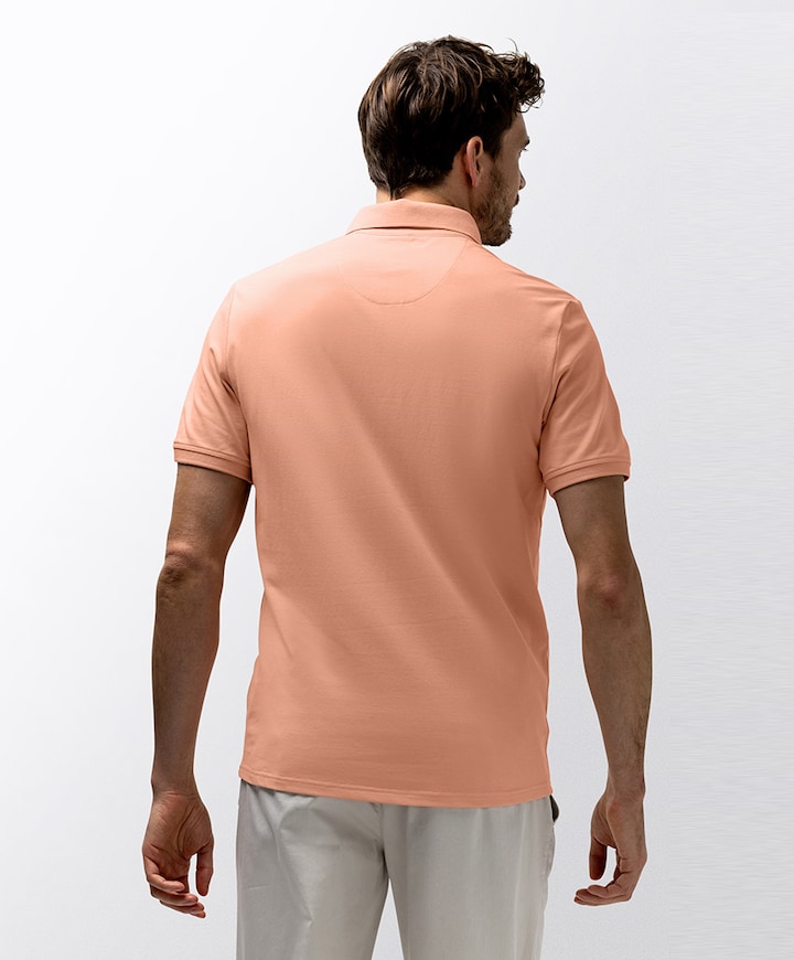 Heren polo oranje
