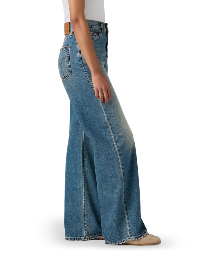 RIBCAGE WIDE LEG H223 COUNTING BILLS dames jeans blauw